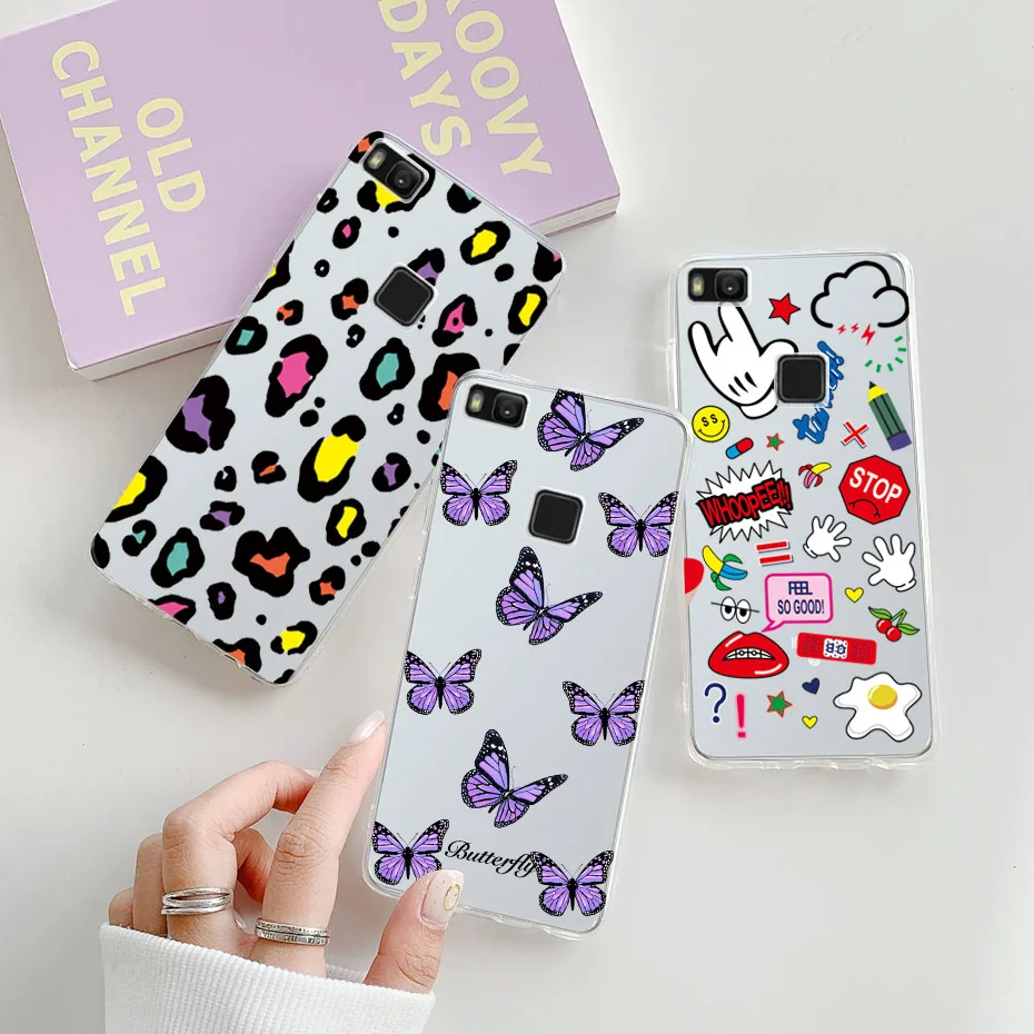 Для Huawei P9 Lite силиконовый чехол для 2016 vns-l21 vns-l31 телефона P9lite Чехлы Coque - купить по