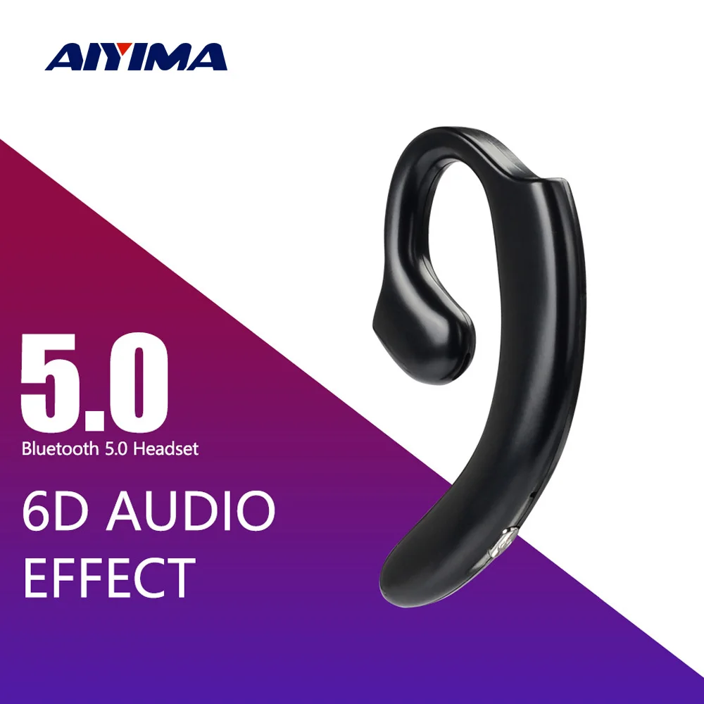 AIYIMA Bluetooth 5 0 спортивная Гарнитура костной проводимости наушники