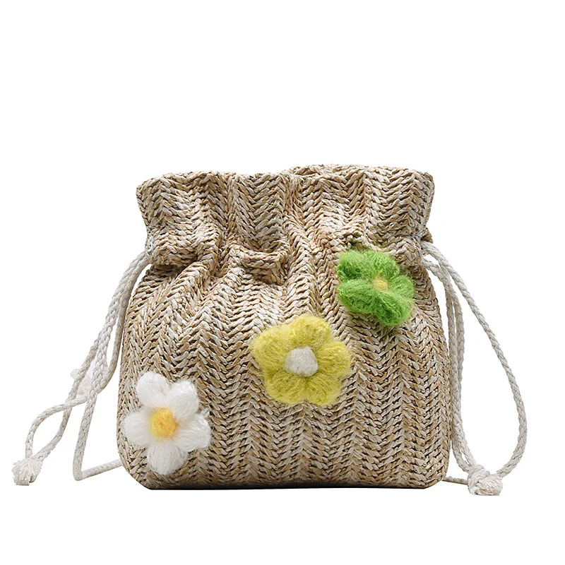 Youda оригинальные модные соломенные тканевые одна пляжная сумка через плечо