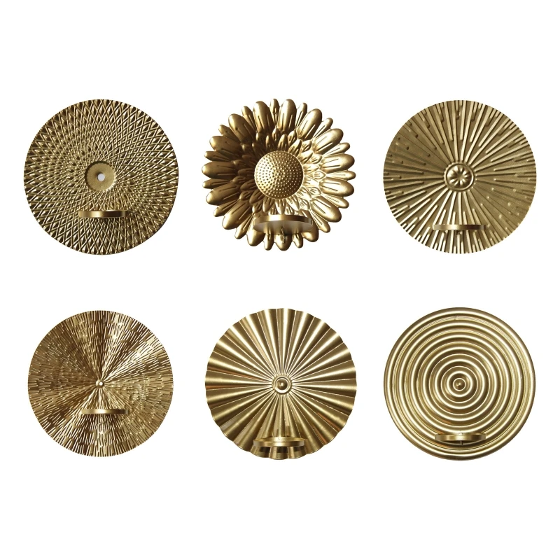 Light Luxury Wall Mounted Candlestick Ornament For Home Living Room Decoration