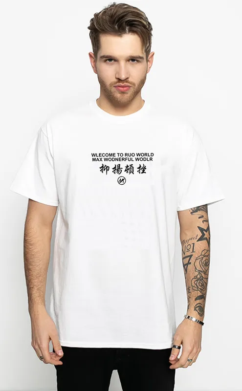 ORIENTDRIM летние хлопковые футболки с изображением костюмы мужской Slim Fit Футболка