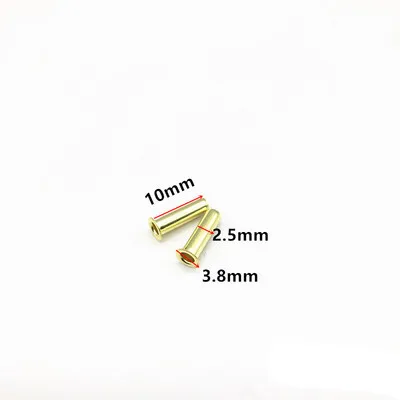 

Латунные втулки для труб 4, 6, 8, 10, 12 мм (10 шт.)