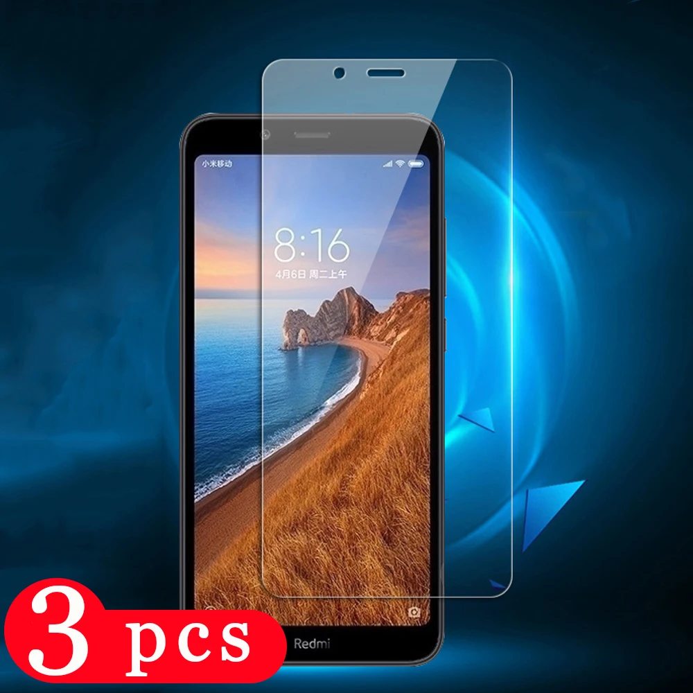 Закаленное стекло для xiaomi redmi 6A 6 7A note 7 pro защитная пленка экрана телефона 8 8A 8T на 3