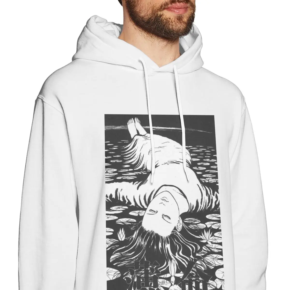 Crewneck Junji Ito Dying Young Sweatshirt Новинка года на заказ для мужчин