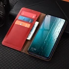 Чехол-бумажник из натуральной кожи для XiaoMi Mi Note 2 3 5X 6X A1 A2 A3 Lite Mix Max 2s 2 3