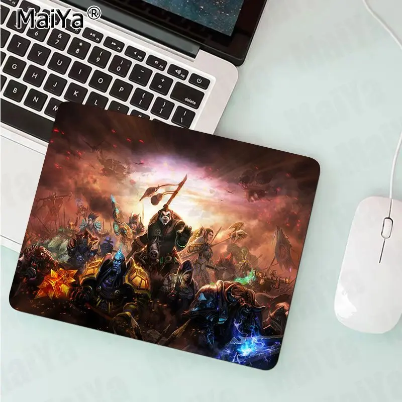 Лидер продаж винтажный классный индивидуальный большой коврик для мыши Maiya world of