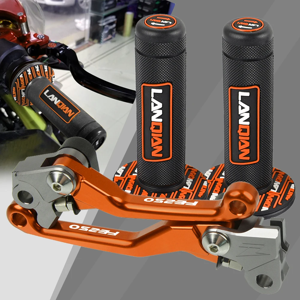 

For HUSQVARNA FE250 FE 250 S 2014 2015 2016 Motorcycles Accessories Brake Clutch Levers and handle grips High-Quality Moto Parts