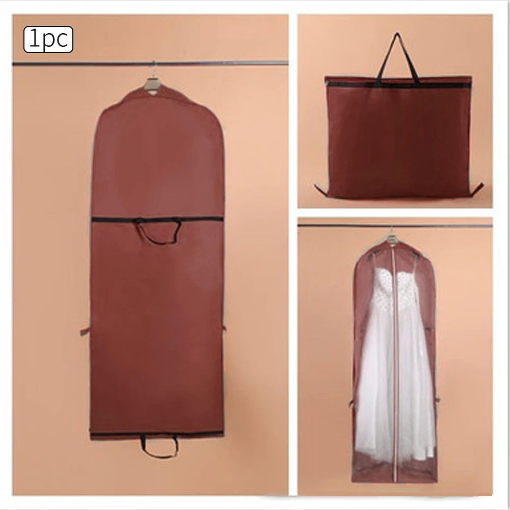 With Handle Portable Clothes Cover Long Universal Protective Large Capacity Durable Bridal Gown Outdoor Storage Bag Wedding | Дом и сад