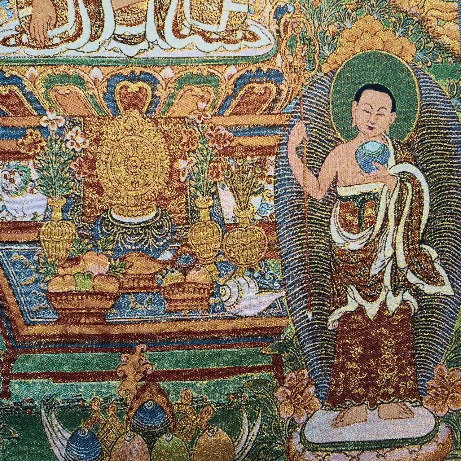 

Tibetan Buddha Thangka Sakyamuni