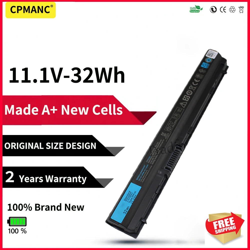 CPMANC 32WH Батарея для Dell Latitude E6120 E6220 E6230 E6320 E6330 XFR E6430s серии 09K6P 0F7W7V 11HYV 3W2YX 5X317 7FF1K |