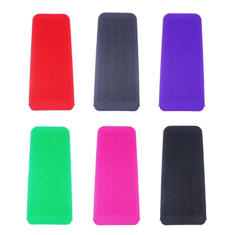 Силиконовый термостойкий Коврик для выпрямителя щипцы завивки волос адаптер