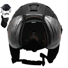 LOCLE CE сертифицированные очки, лыжный шлем в форме, лыжный шлем с очками, шлем для сноубордаскейтборда 5 цветов MLXL