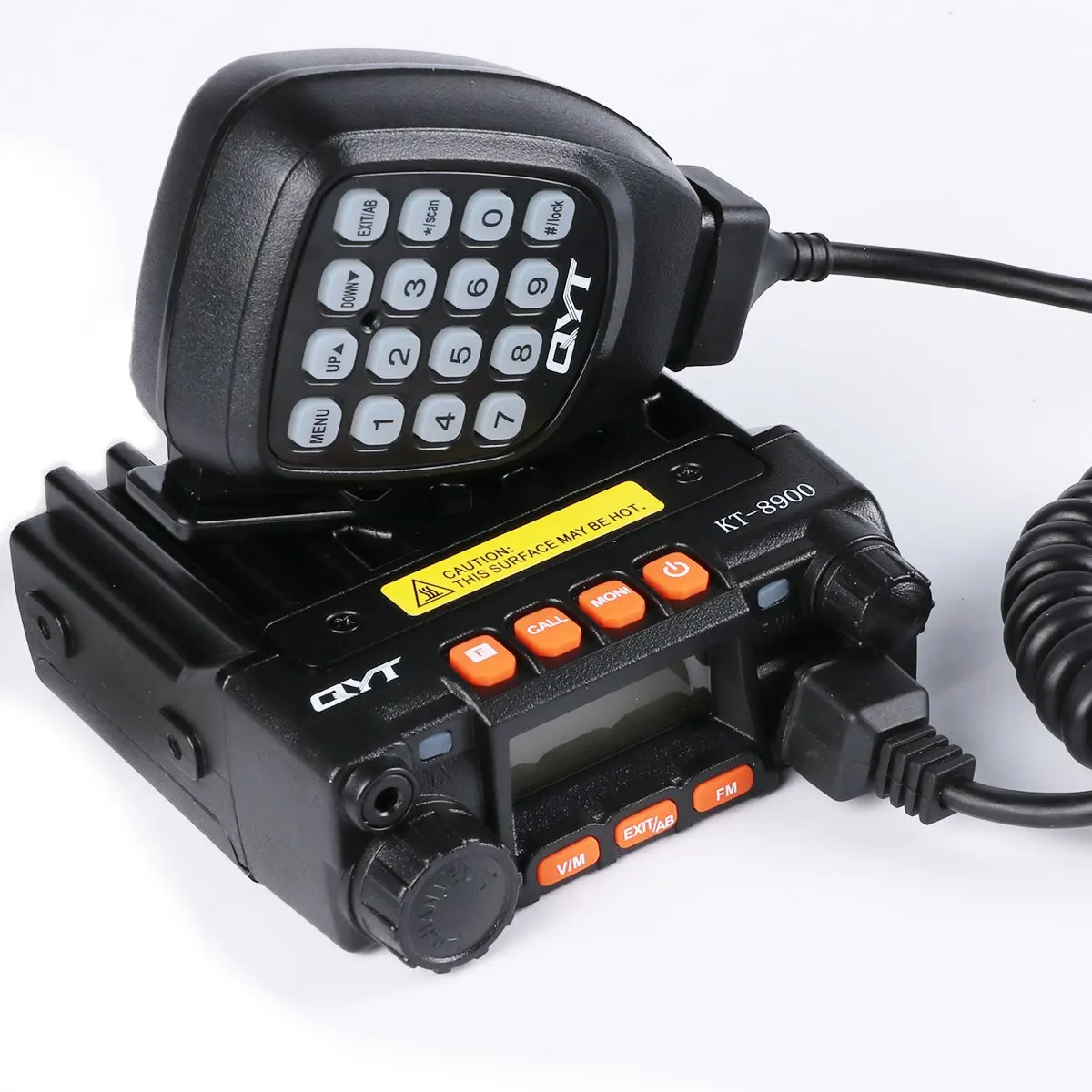 

QYT KT-8900 Dual Band 25-Watt Mini Mobile Transceiver 136-174MHz/400-480MHz Portable Ham Radio