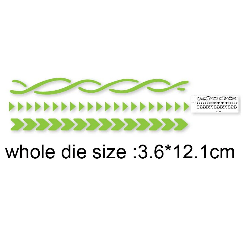 

Metal dies Lace Strip Border Cutting Dies Stencils dies for DIY Scrapbooking Album Papers Cards Making Decoration Embossing dies