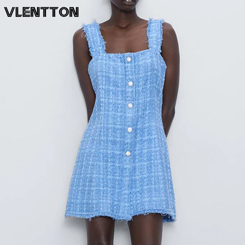 2020 Сезон весна-лето Пикантная обувь для ночного клуба без рукавов мини платье на