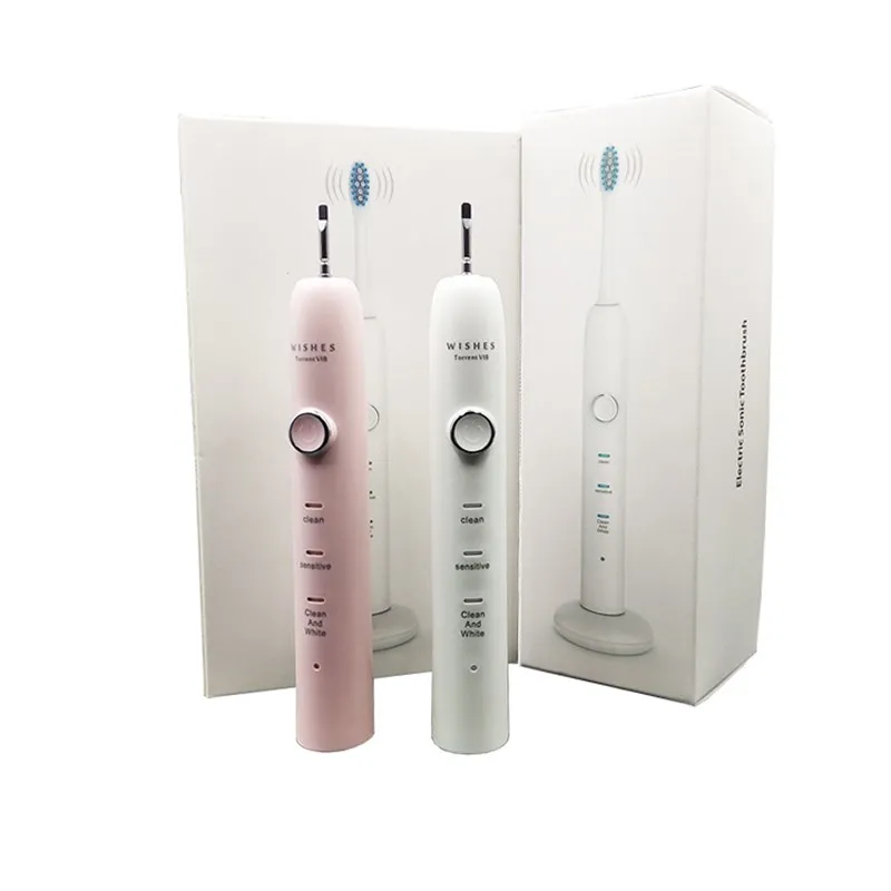 Мощная Электрическая зубная щетка с зарядкой от USB 31000 об/мин ультразвуковая