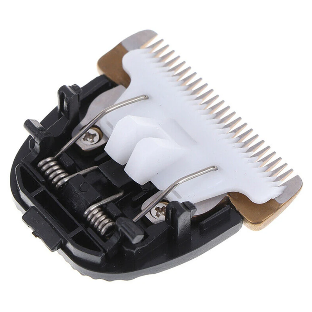 

Ceramic Titanium Easy Install Replacement Parts Salon Universal Shaver Home Limit Comb Clipper Blade Hair Trimmer Professional
