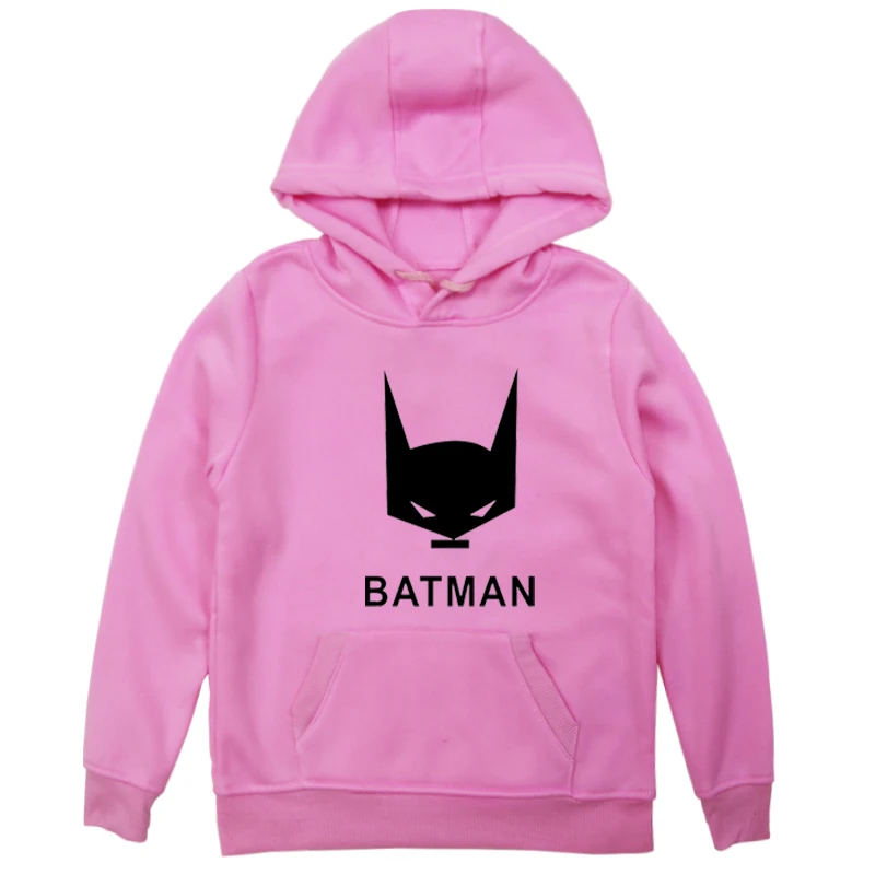 Hoodies 7 Толстовки с капюшоном для маленьких мальчиков и девочек; толстовка с принтом Бэтмена для малышей; детская повседневная спортивная одежда; Утепленная зимняя одежда для малышей; Новинка года - Цвет: Hoodies 7