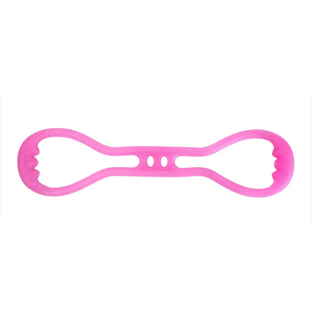 8-Bentuk TPE Elastis Ketegangan Tali Kebugaran Yoga Latihan Peregangan Perlawanan Band Anti-Slip Peregangan Membantu Tubuh Membentuk Alat Baru