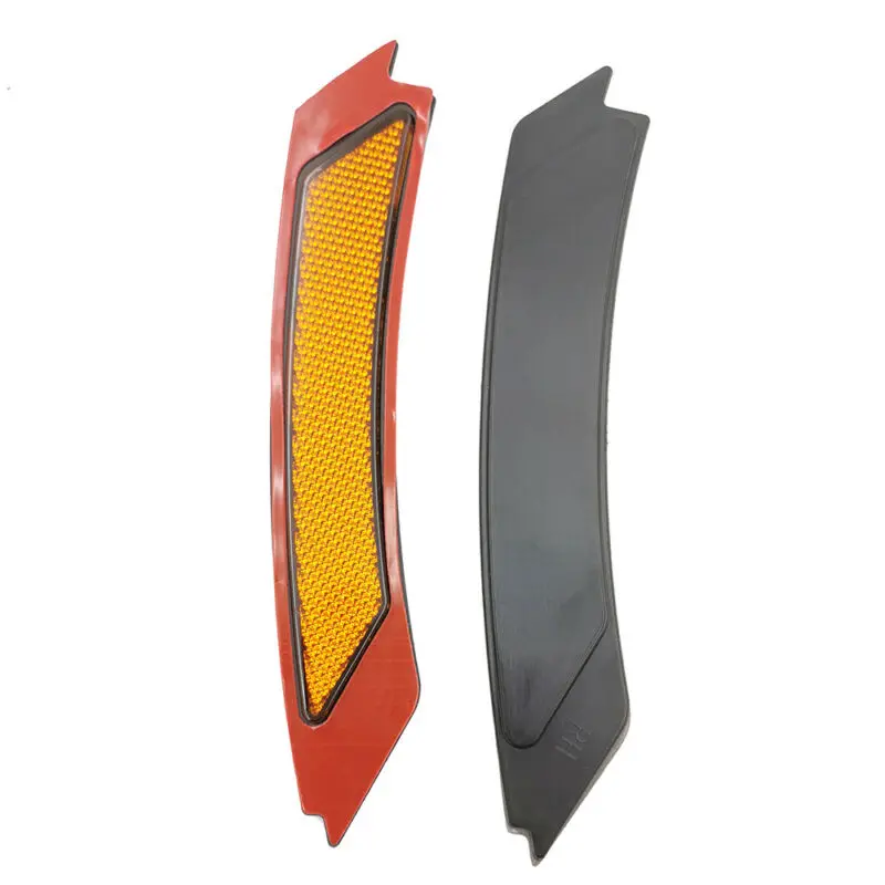 Боковые габаритные огни переднего бампера Отражатели янтарные/желтые лампы