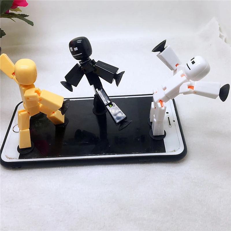 1 шт. DIy палка из валяной кожи, фигурку ролевая игра присоски липкое оружие надувного робота разные цвета подарок анимации игрушки креативный аксессуар