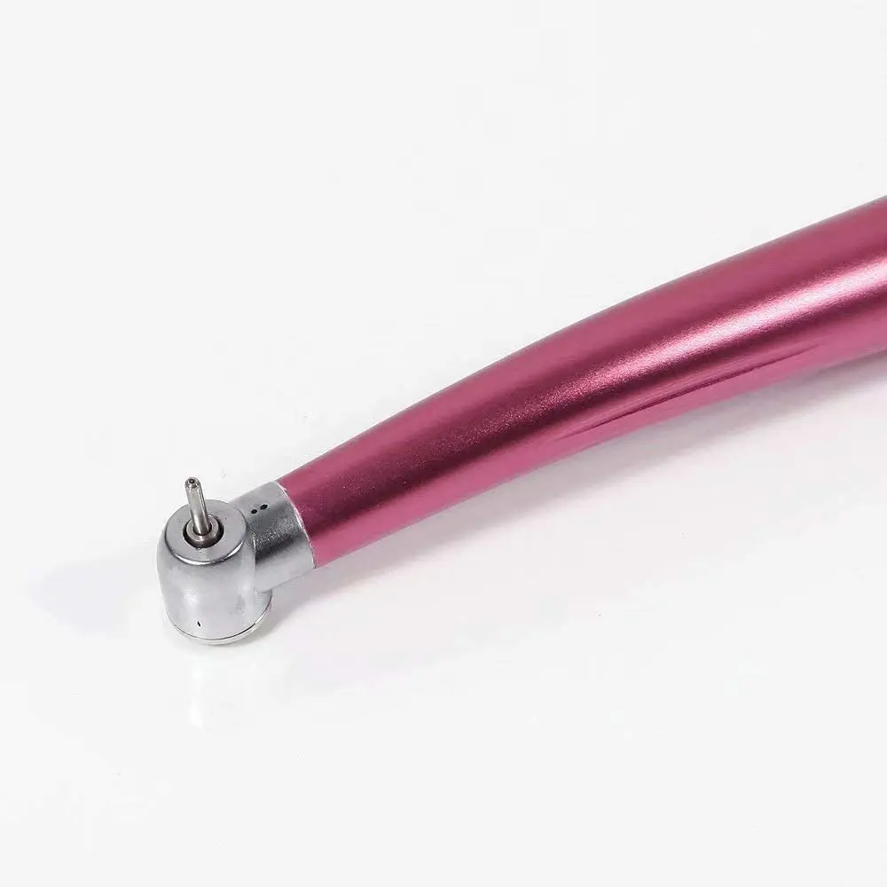 

Dental Handpiece 4PCS Pink Colorful Body Electric High Velocity Supplies 4H Oral Kit