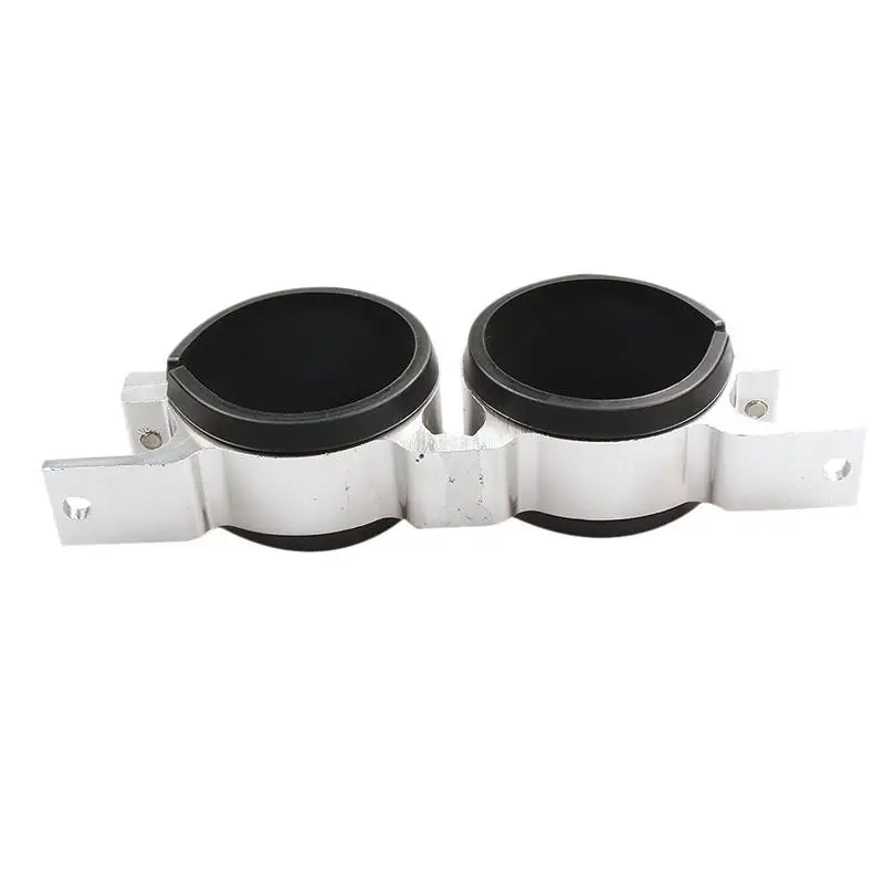 1 шт. топливный кронштейн с двойным отверстием серебряная установка