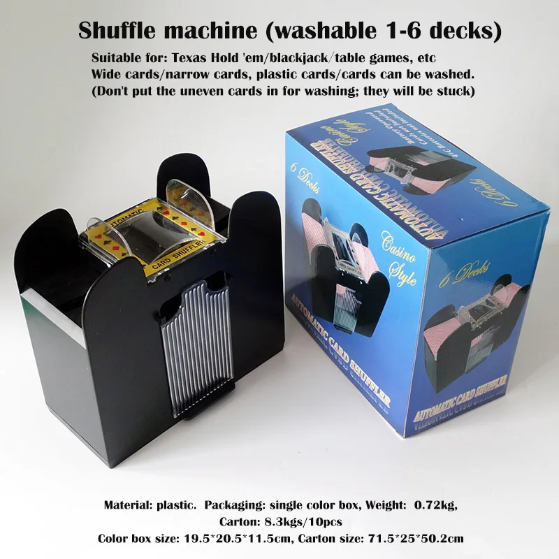 Карточка shuffler 1 6 террас Автоматическая покерная карточка игра подарок игровая