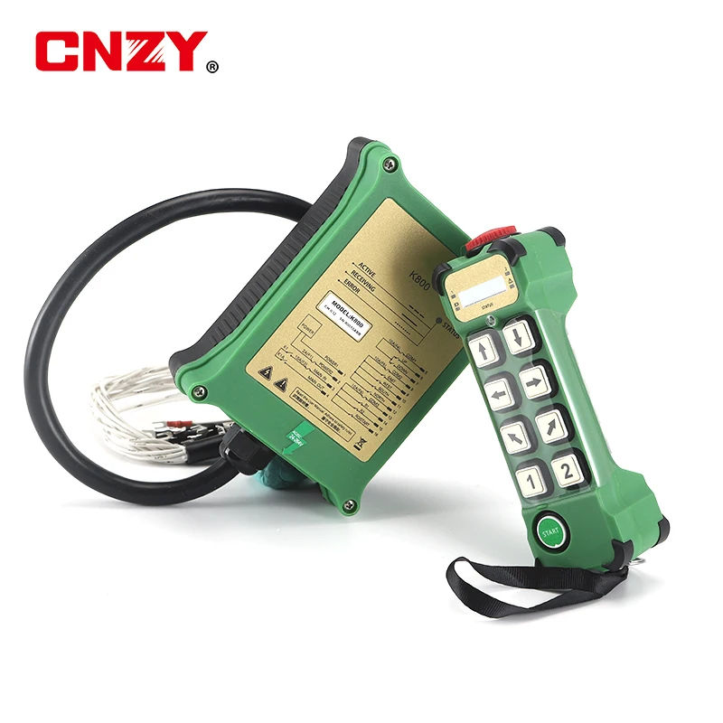 Transmissor + 1 Botão Remoto Industrial Controle Interruptores Grua Guindaste Elevador 1 Receptor K800 8
