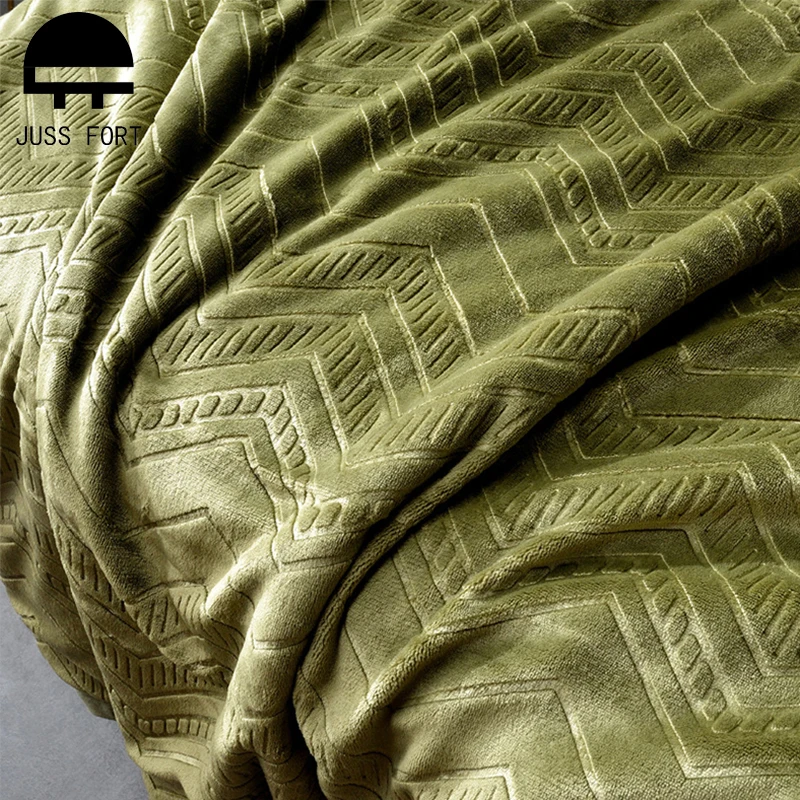 150x200 см Фланелевое рельефное мягкое теплое одеяло 200x220 однотонное покрывало для