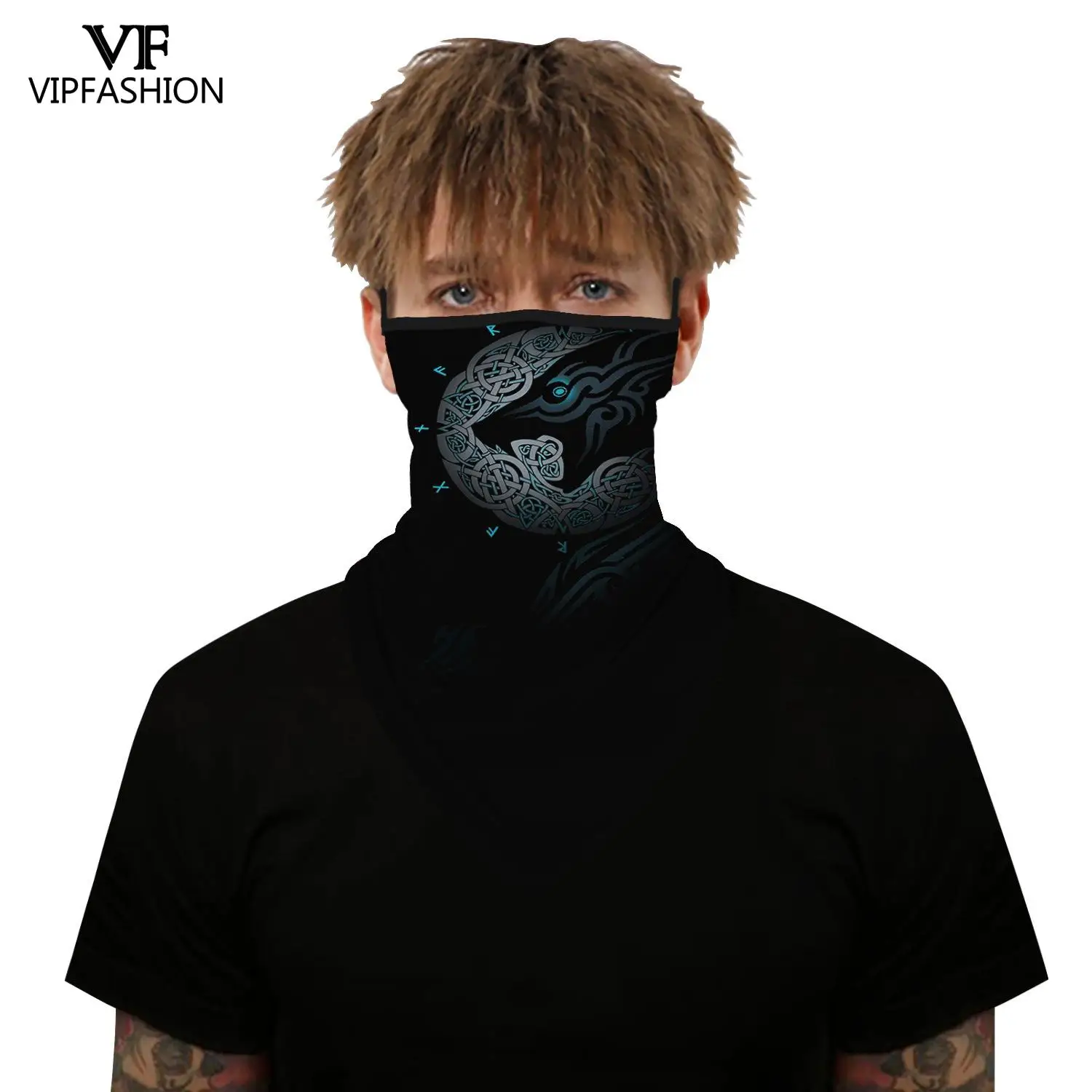 VIP мода для взрослых с принтом скелета Балаклава Лыжная бандана уход за кожей