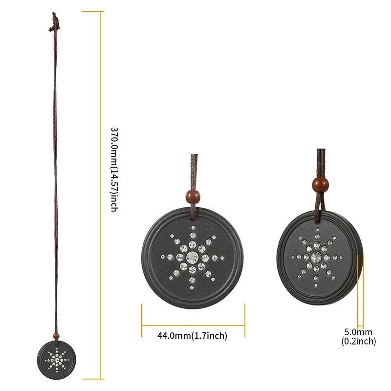 Модное ожерелье с подвеской защитой от излучения EMF для женщин и мужчин |