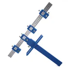 Регулируемый Сверлильный перфоратор для дерева, набор сверл с выдвижным ящиком, мебельная дыропробивка, направляющие отверстия, инструменты для позиционирования