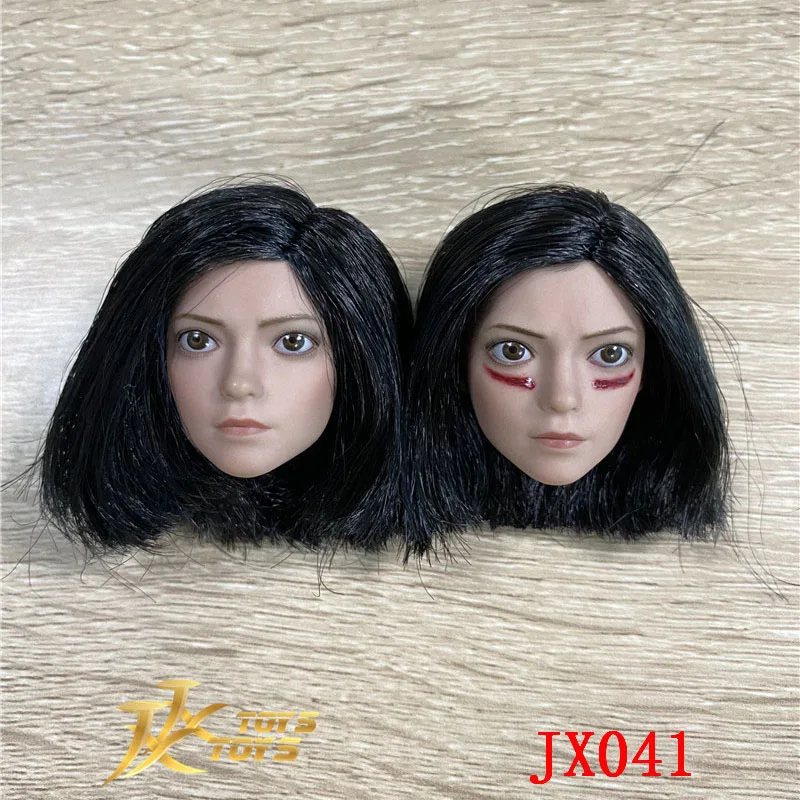 

JXTOYS JX041 1/6 голова Алита обычная версия/битва поврежденная версия голова Лепка подходит для 12-дюймовой фигурки тела