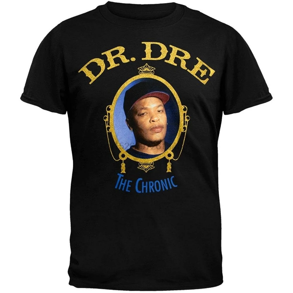 

Cool Shirts Short Sleeve Printing O-Neck Mens Dr Dre - The Chronic Shirt
