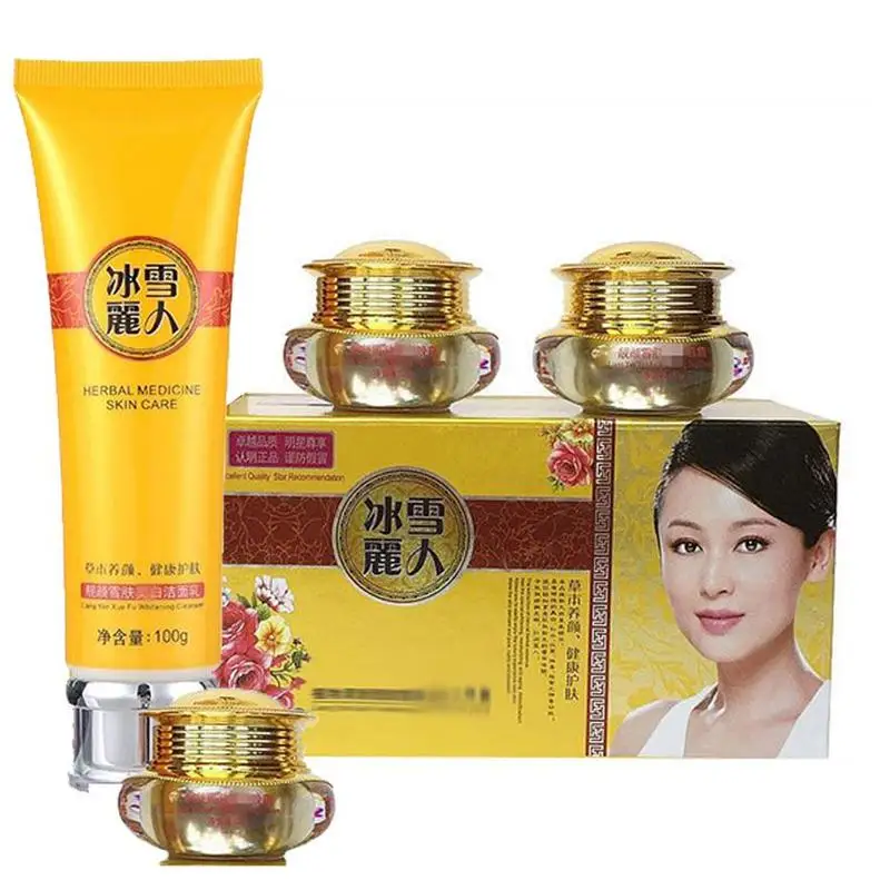 

Rejuvenation Whitening Magic Cream Set Anti Freckle Moisturizing Brightening Day Night Creams Herbal Skin Care For Women Gift