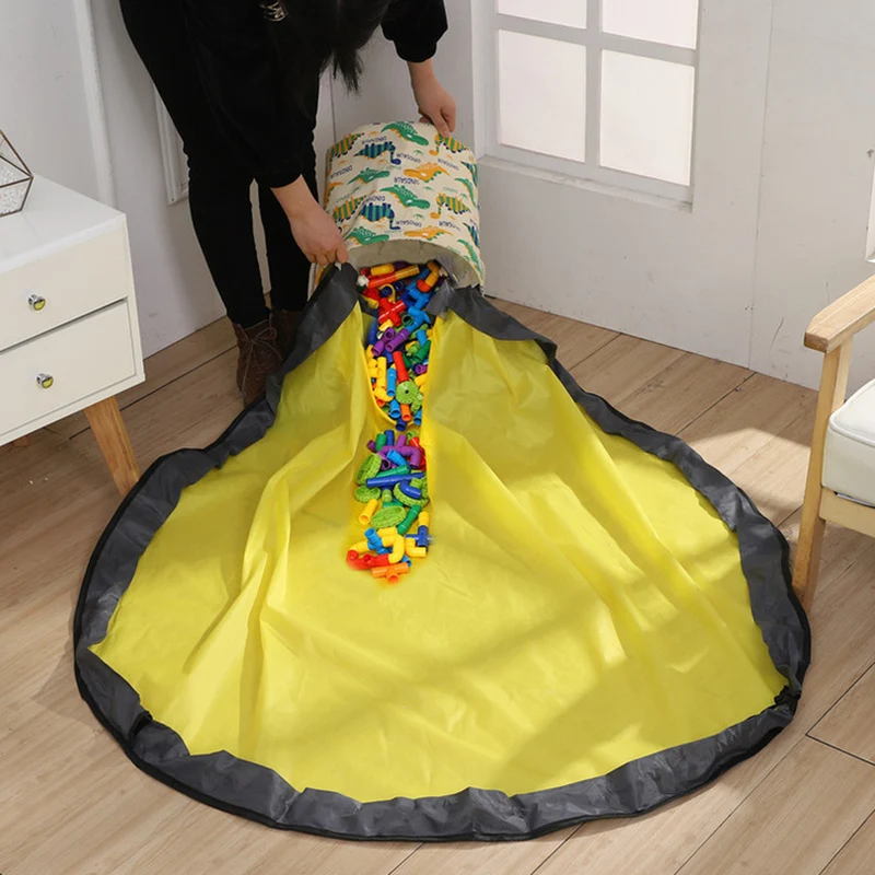 Практичный игровой коврик для хранения игрушек портативная Детская сумка