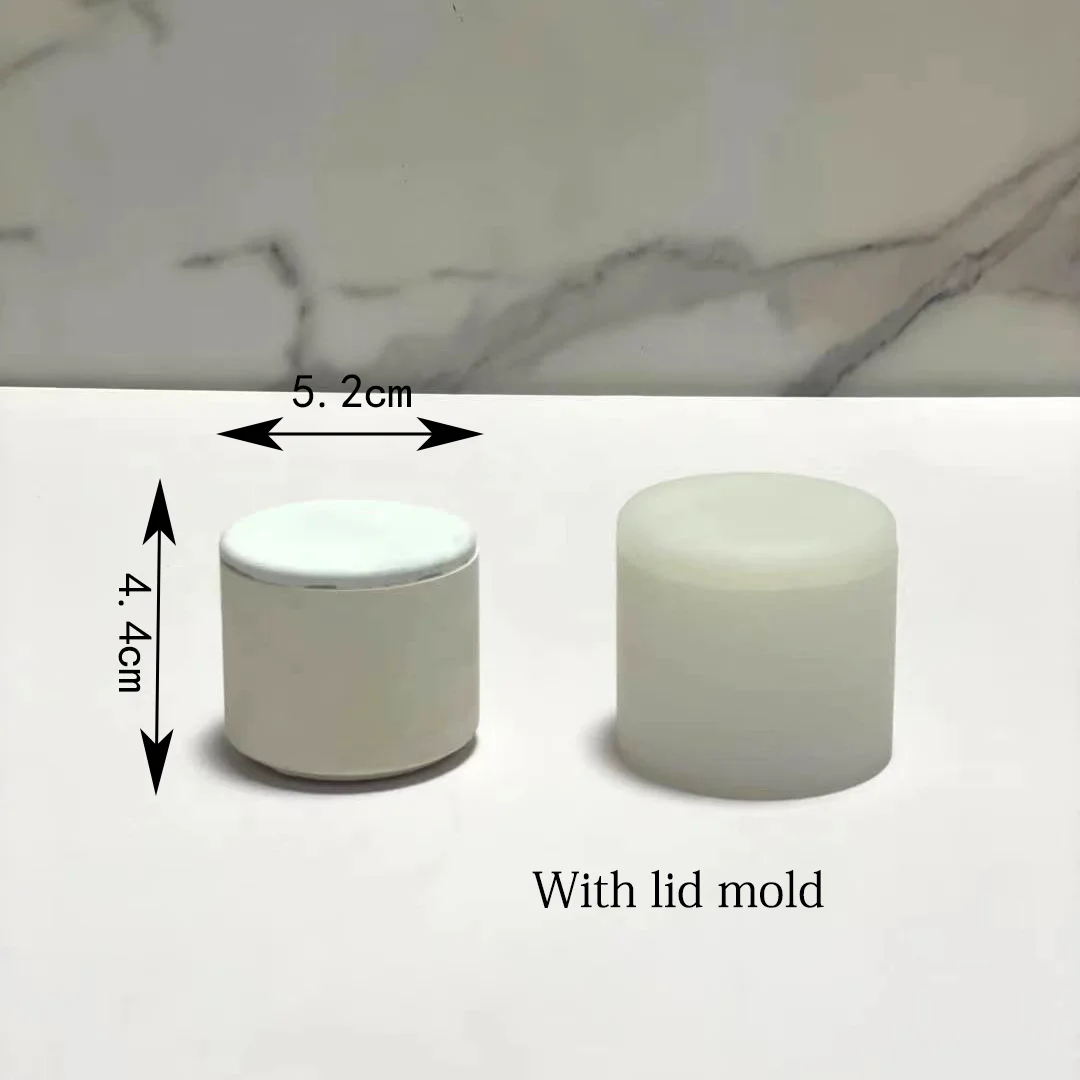 Бетонный силиконовый подсвечник форма для подсвечника мини-контейнер хранения