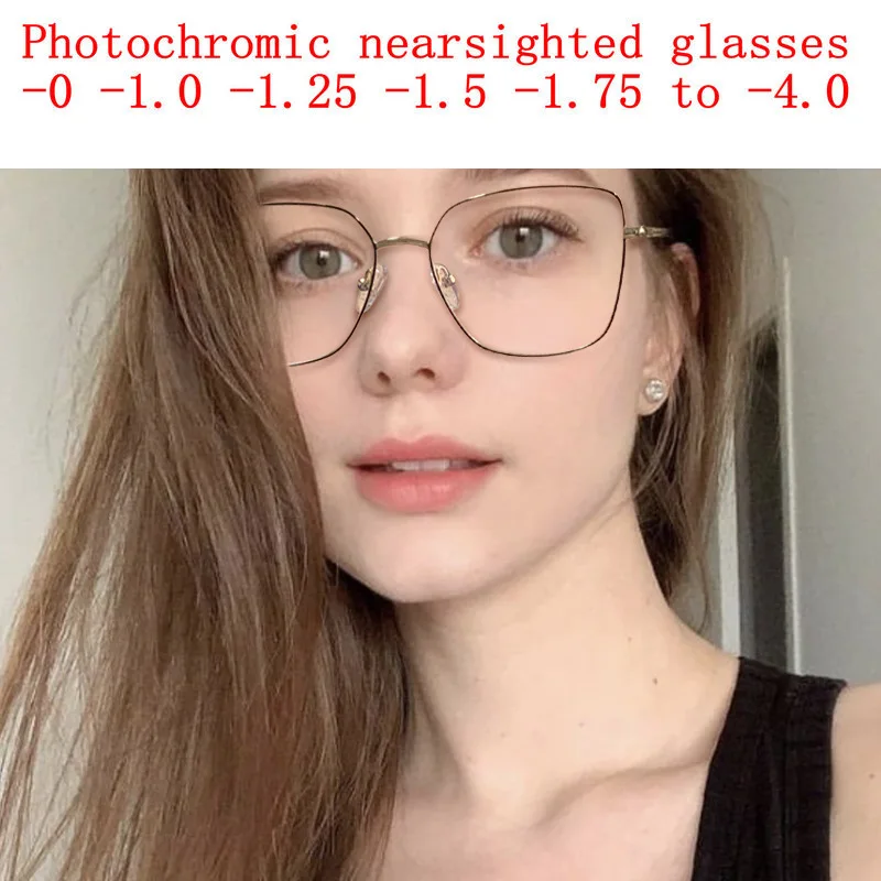 Очки солнцезащитные фотохромные для мужчин и женщин винтажные прозрачные при
