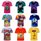 Футболка для мальчиков и девочек, с 3D принтом