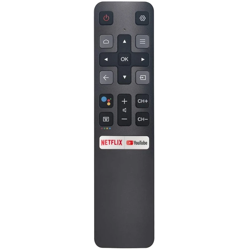 

SRC802V Замена Bluetooth голосового пульта дистанционного управления подходит для TCL TV 55S430(F601) 43S430(F601) 65Q637 55Q637 65Q637