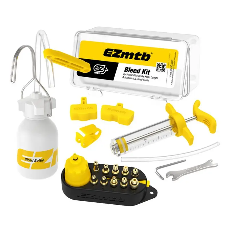 2021 Top Universal Bicycle Hydraulic Disc Brake Mineral Oil Bleed Kit Bike Repair Tool