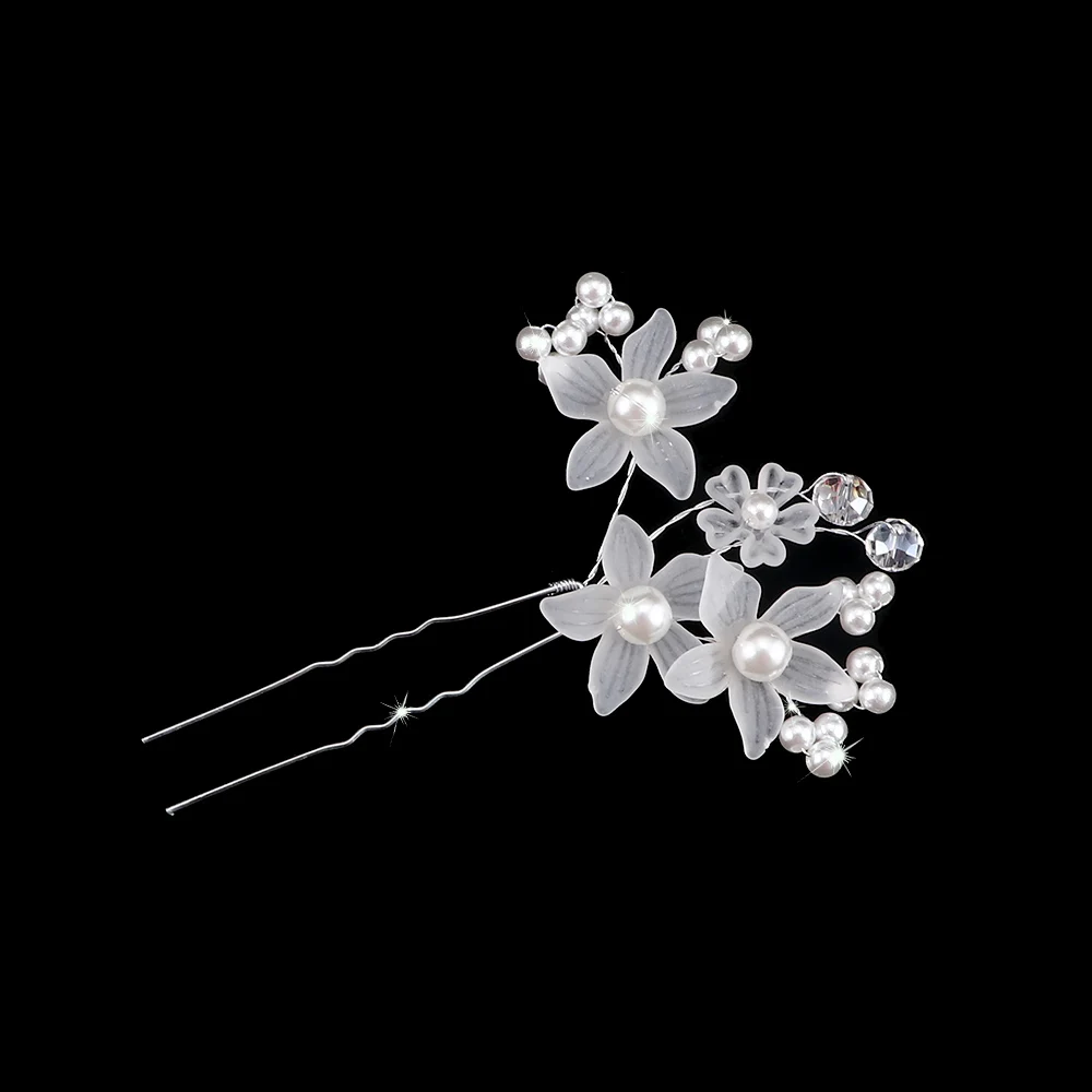 hairpin 20 шт. жемчужная u-образная шпилька для невесты тиара аксессуары для волос для свадьбы Прическа Дизайн инструменты дисковые волосы Haippins - Цвет: hairpin