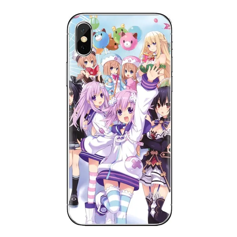 Choujigen игра Neptune The Animation TPU чехол для Huawei G7 G8 P7 P8 P9 Lite Honor 4C 5X 5C 6X Коврики 7 8 9 Y3 Y5 Y6 II 2 Pro