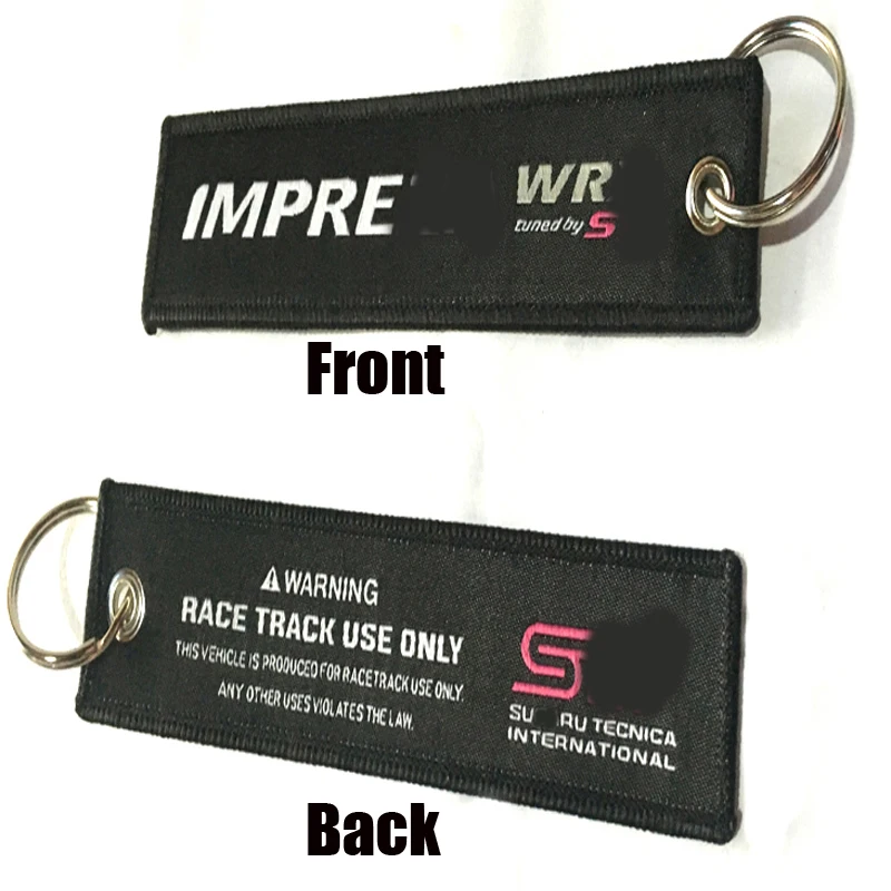 Стильные бирки для гоночного автомобиля креативный брелок сувенир STI Imperza