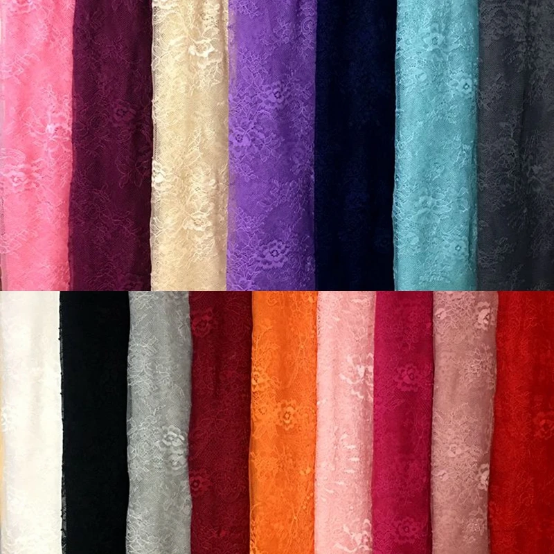 Кружевная ткань для свадебного платья ширина 140 см