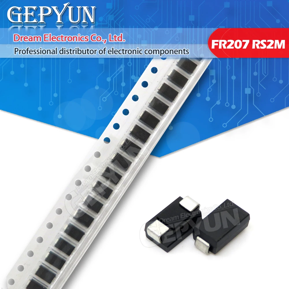 

100PCS RS2M DO-214 FR207 фотосессия