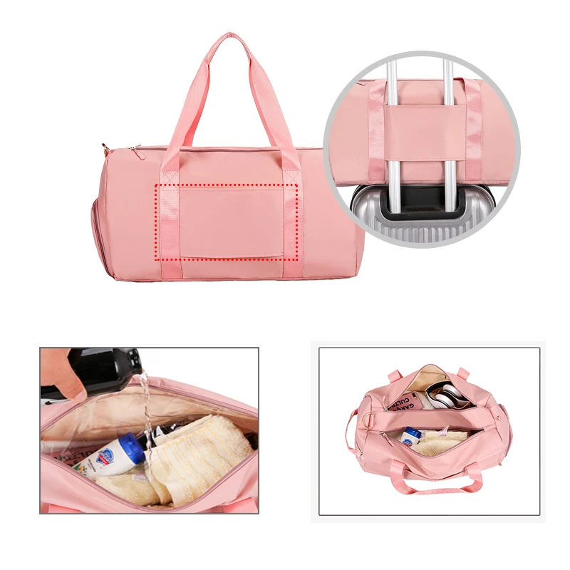 Водонепроницаемая нейлоновая спортивная сумка для мужчин и женщин тренировок