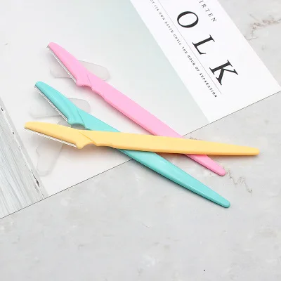 

3PCS Eyebrow Trimmer Makeup Knife Shaver Razor Cosmetic Kit Stainless Steel Cutting Tools