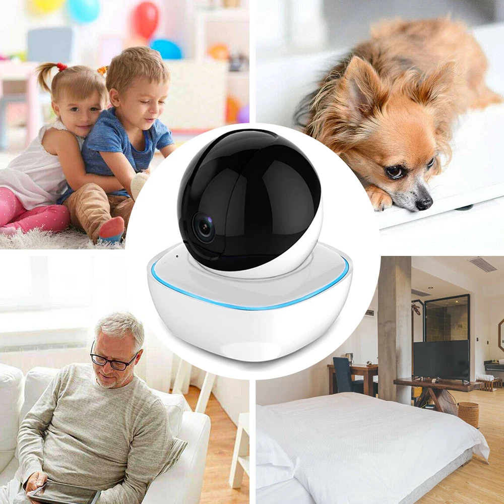 

UK/AU Plug 1080P IP Camera Security Camera WiFi Wireless CCTV Camera Surveillance IR Night Vision P2P Baby Monitor Pet Camera